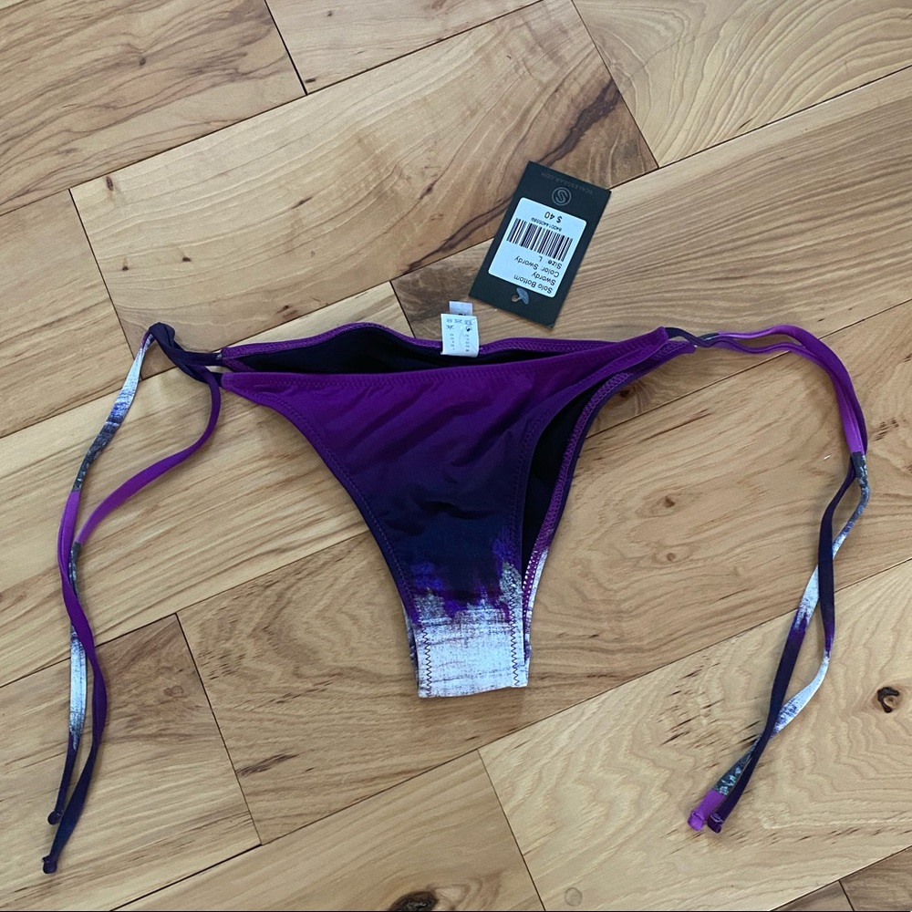 Scales Gear fishing bikini bottoms, L NWT